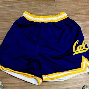 19Nine Cal Golden Bears Retro Shorts. (Large)